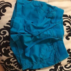 Turquoise shorts for kids (girl)